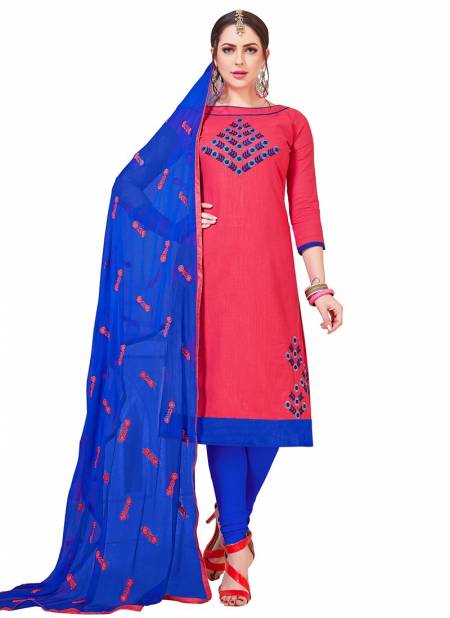 Pink Maahi Rahul NX New Ethnic Wear Cotton Salwar Suit Collection 1007
